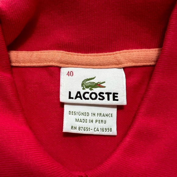 Lacoste Slim Fit Tennis Polo - Picture 3 of 5